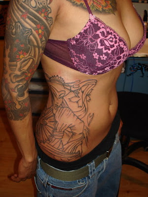 Labels gangsta tattoos sexy girl with gangsta tattoos