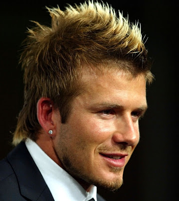 David Beckham's hairstyle