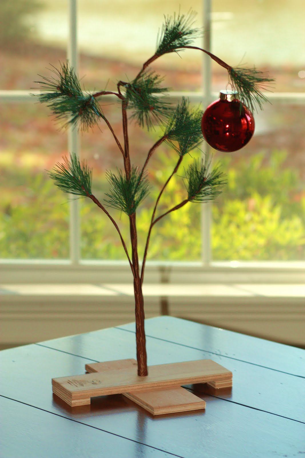 A Little "Happy": Charlie Brown Christmas Tree