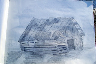 Dan Sketches Barn Drawings