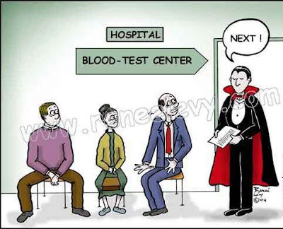 red cross blood  test