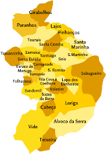 Mapa do Concelho de Seia