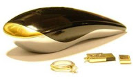 10 Mouse Mewah Di Lapisi Emas
