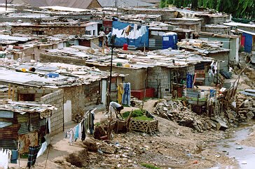 Poverty in South Africa.