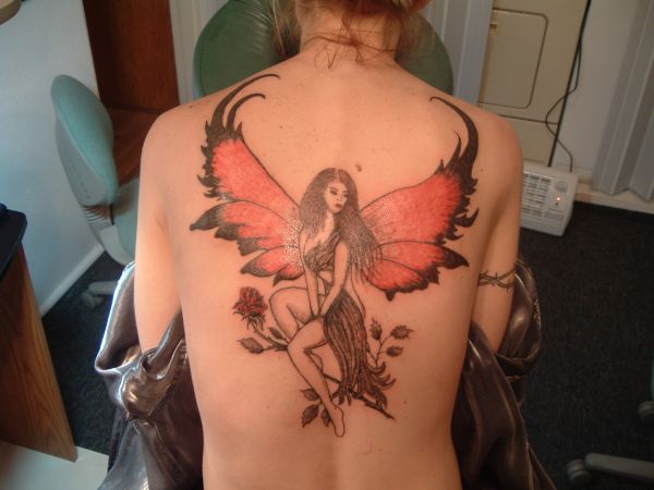 Fairy tattoo is an ideal option to avoid redundancy among designs