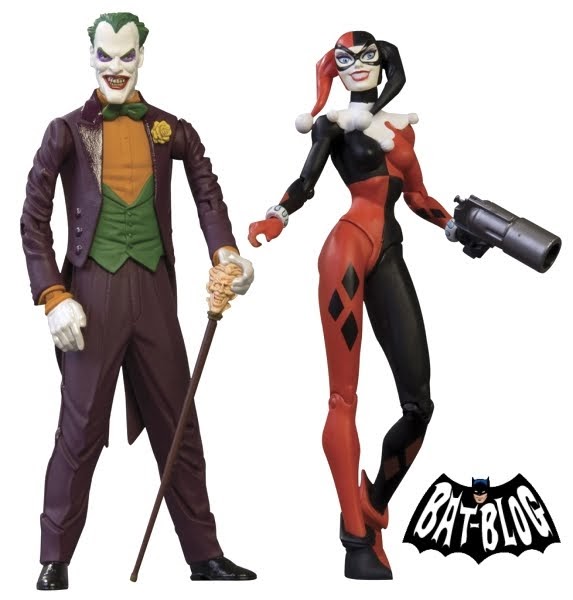 joker and harley quinn action figures