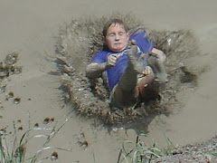 Me in the mud at Opotiki