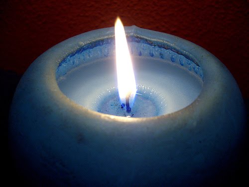 Solo Brujas Blue+candle