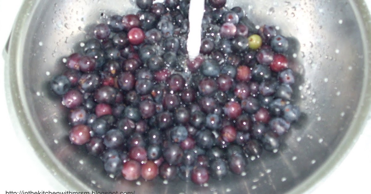 To My Kitchen How To Make Muscadine Juice