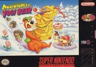 Qual foi o primeiro que vc jogou? - Página 3 Yogi+Bear+%2528+Z%25C3%25A9+Com%25C3%25A9ia+%2529+%2528E%2529+SNES