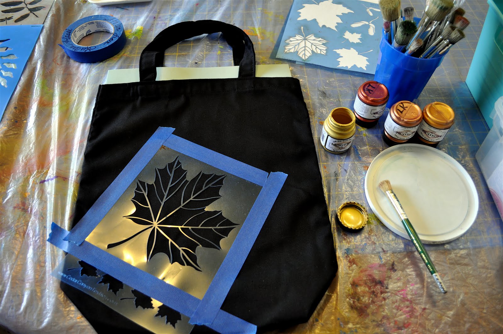 fabric stencils