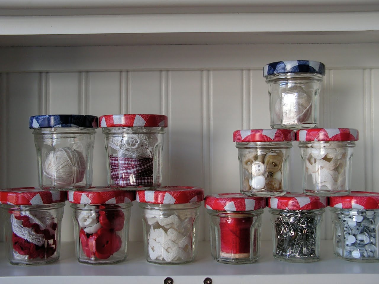 nest full of eggs day 16 repurposing a jar