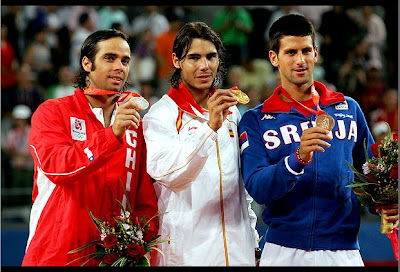 la única medalla olímpica chilena en Beijing - Fernando González