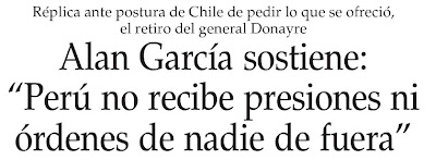 titular El Mercurio - Noviembre 30 de 2008