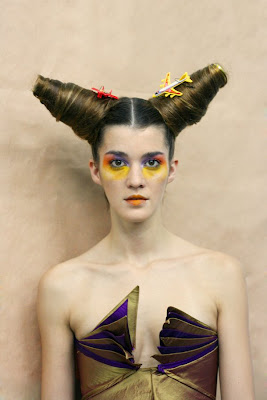 maquillaje de pasarela