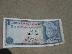 WANG RM 1 RINGGIT BAYANG HARIMAU UNTUK DIJUAL