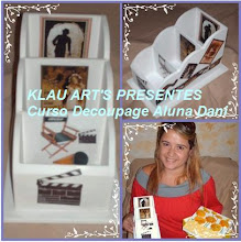 Curso Decoupage na Klau Art's Presentes