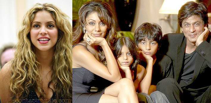 Shahrukh Khan Private Blog Shakira And Shahrukh Khan