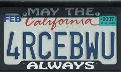 Wonderful World: 10 License Plates based on Star Wars Characters