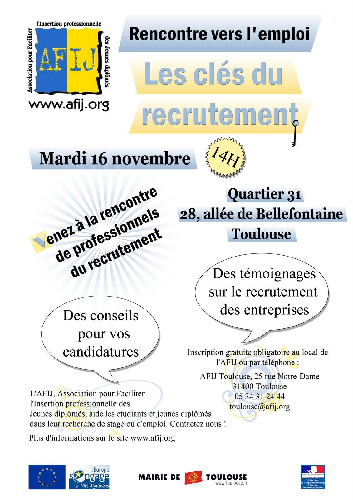 rencontres recrutements haute garonne