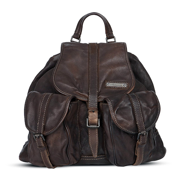 Burberry leather backpack