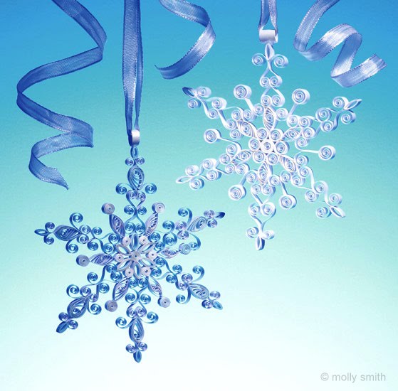 All Things Paper Quilled Snowflakes