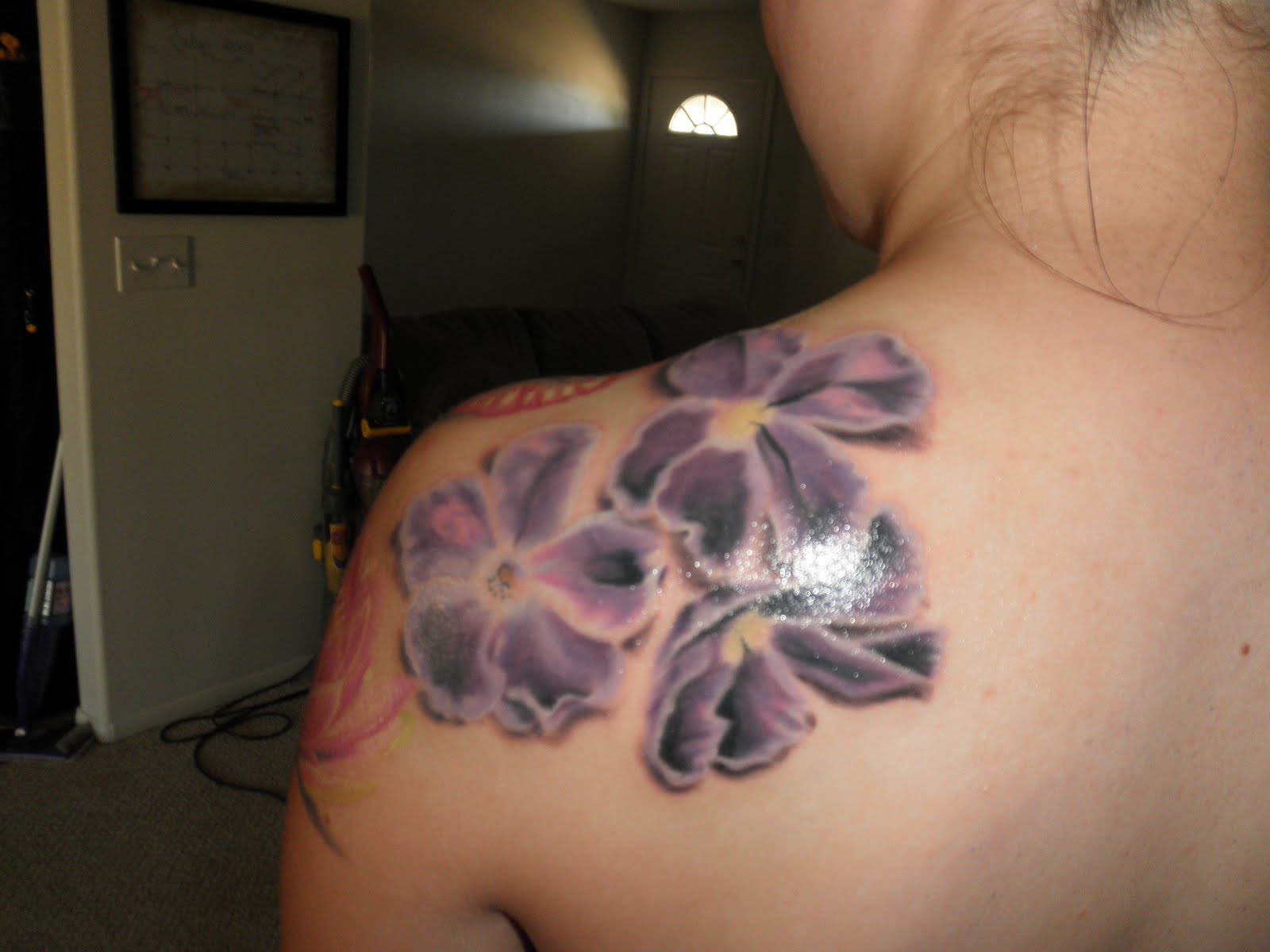 February Flower Tattoo