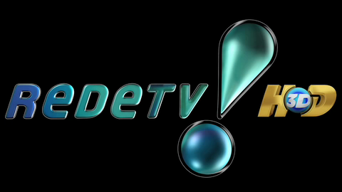 RedeTV! exibe primeiro comercial em 3D neste domingo RedeTV+logo+3D