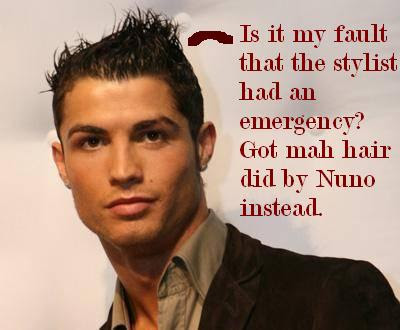 Fashion: Cristiano Ronaldo Hairstyle 2010