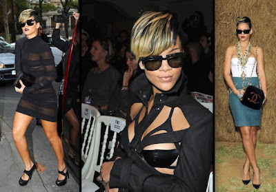 Hairstyles  Girls on Rihanna Short Haircuts   African American Hairstyles Photos 2012