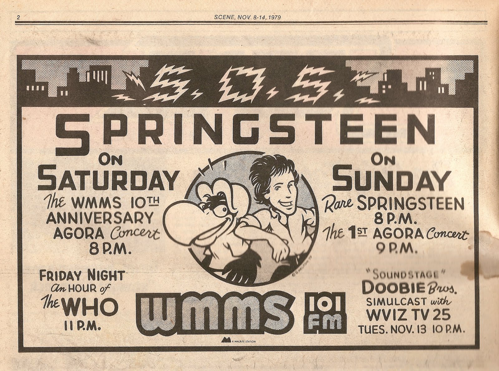 I owe Kid Leo and WMMS a big