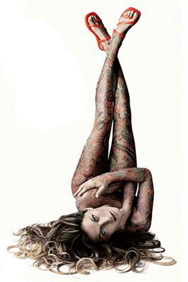 Beautiful Celebrity Body Painting - Gisele Bundchen
