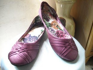 Purple Covered Flats