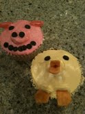 barnyard cupcakes!