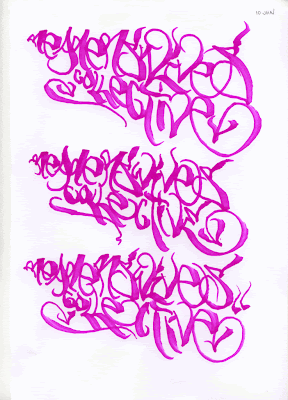 Graffiti Alphabet, Graffiti Letters