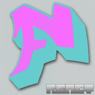 graffiti letter F