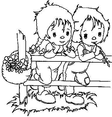 Kids Colorings Pages on Kids Coloring Pages  Country Kids