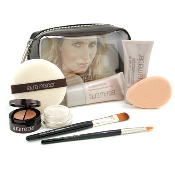 mercier laura kit face makeup flawless 30ml cosmetics lipstick moisturizer primer undercover puff tinted brush 2x sand pot foundation tweet