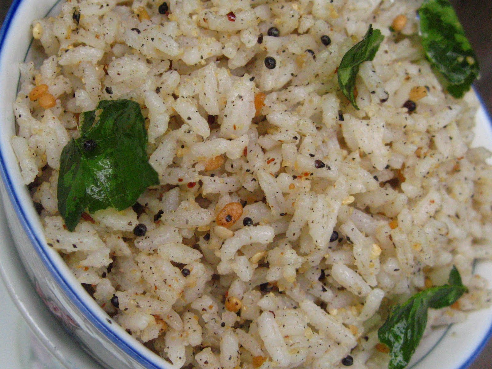 A Peek into My Kitchen Ellu Sadam / Sesame Seed Rice
