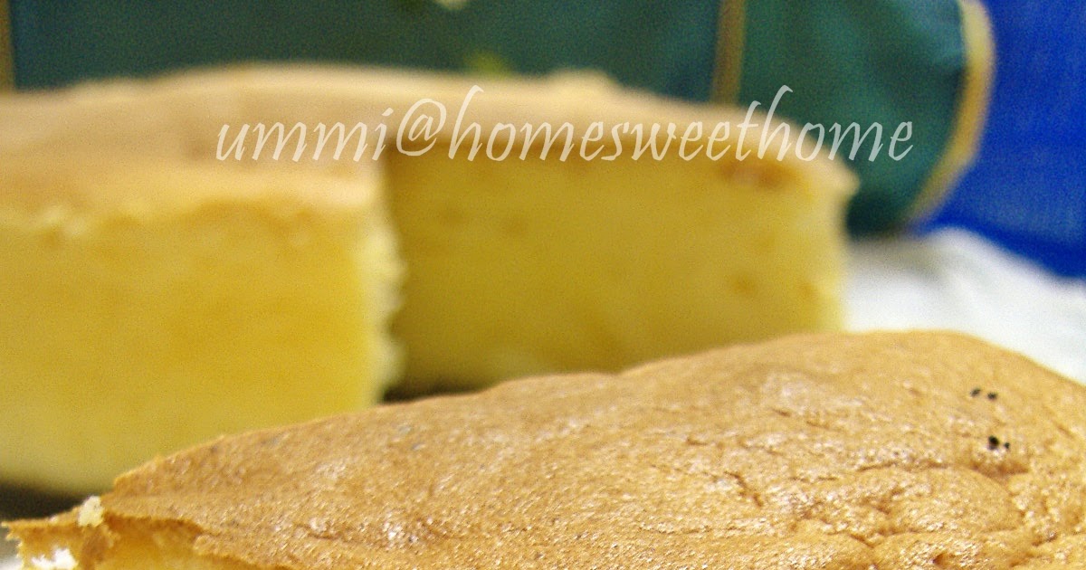 Resepi Japanese Cheesecake