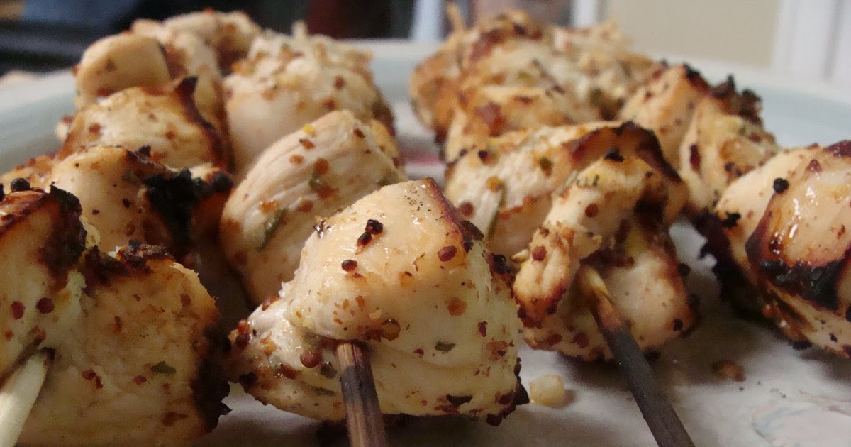 Vanilla Bean Cafe LemonRosemary Chicken Kebabs with Greek Inspired