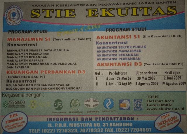 Photo | Foto - Kliping: STIE Ekuitas