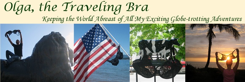 Who is Olga, the Traveling Bra?