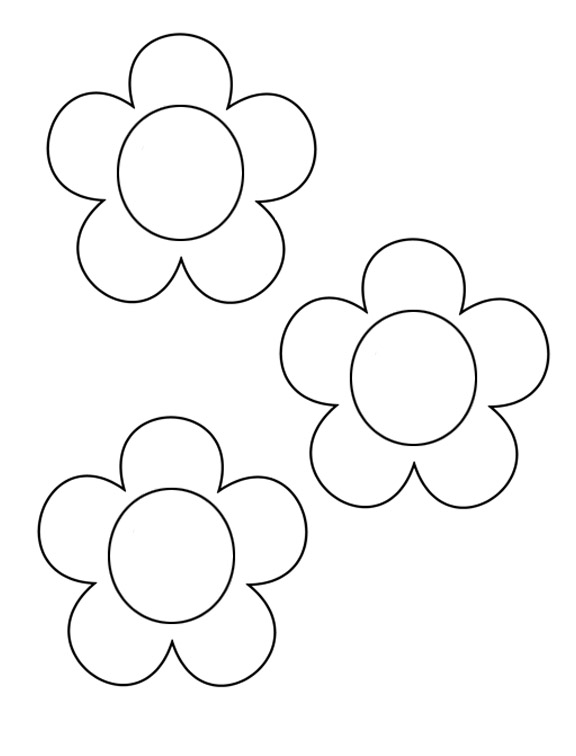 flower patterns to cut out