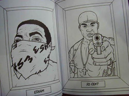 gangsta coloring