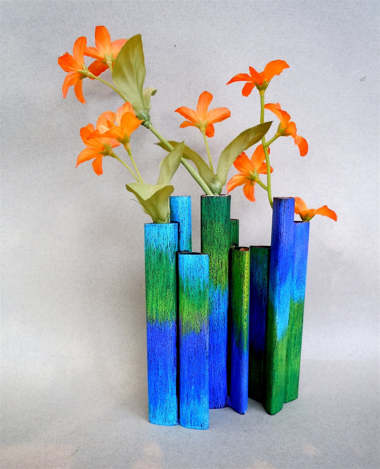 The Ladysmiths Colored Bud Vases