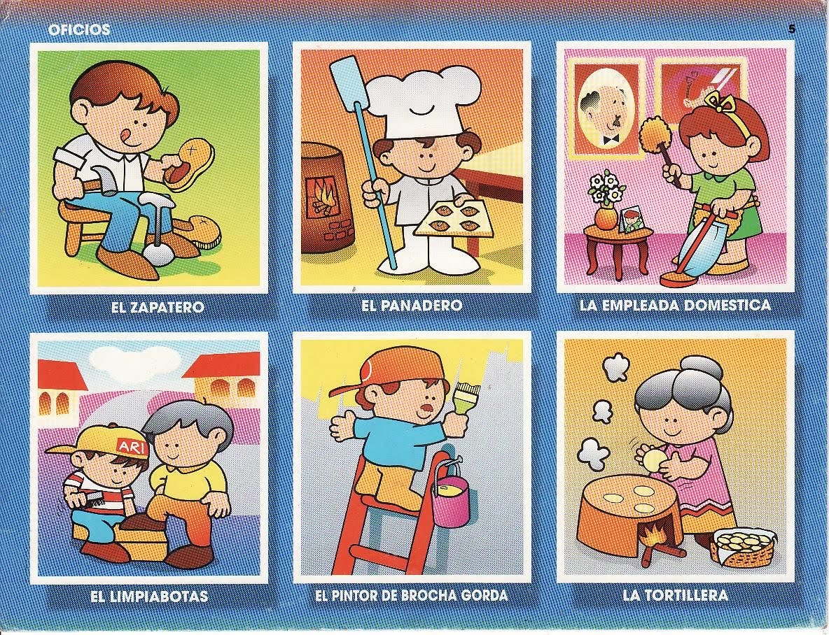 JUEGO ACTIVIDAD SOBRE OFICIO PROFESION juego actividad sobre oficio profesion: