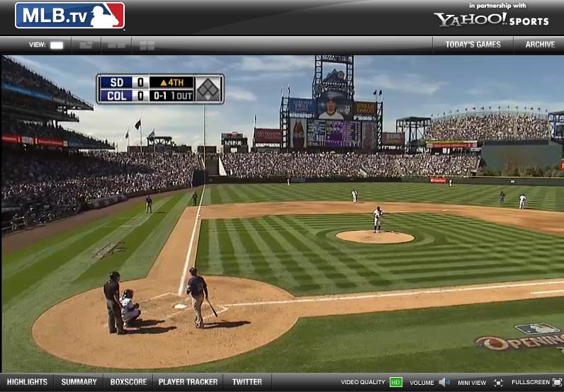 but MLB TV continues to be