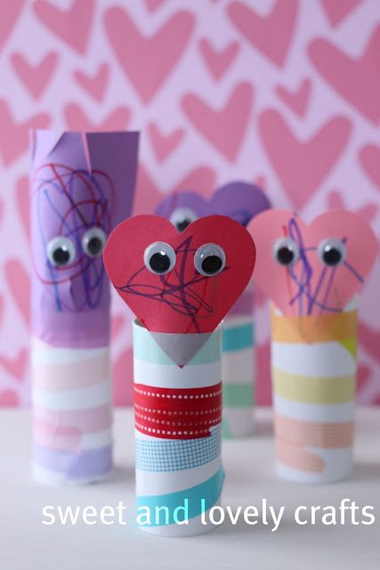 sweet and lovely crafts: Kids Valentine craft