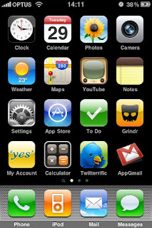 my main iphone screen my main iphone screen
